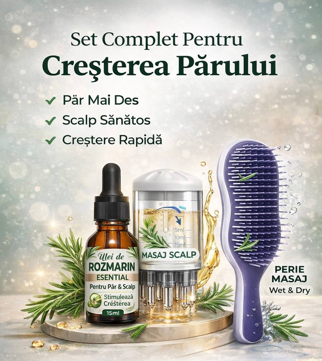 Set Complet Cresterea Parului